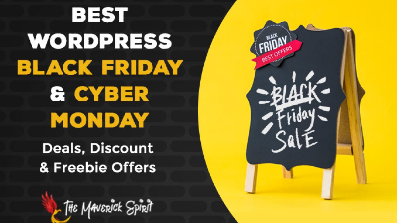 50 Best Black Friday Cyber Monday Wordpress Deals 2019 Updated Images, Photos, Reviews