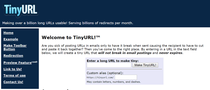 Designing a URL Shortening service like TinyURL