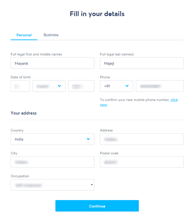 transferwise-sender-personal-details
