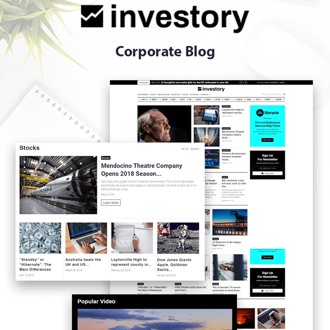 investory-corporate-blog-elementor-wordpress-theme
